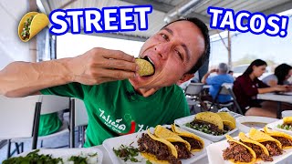 Ultimate Mexican Street Food Tour MEAT JUICE TACOS  Sonoran Hot Dogs in Tucson Arizona [upl. by Annoled]