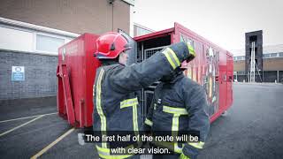 Firefighter Selection Tests  Enclosed Space [upl. by Dickerson]