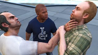 Franklin And Trevor Kills Lester  GTA 5 [upl. by Araldo201]