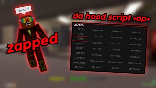 BEST DA HOOD SCRIPT OP  FE Shazam Godmode Aimlock [upl. by Steddman613]