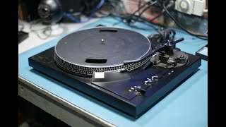 electronics vlog technics sl2000 adjustment technics turntable audio [upl. by Imat]