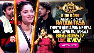 Bigg Boss 17 Full Episode 82 Review  Ration Task Live  Bigg Boss 17 Today Full Episode Debate [upl. by Epilihp]