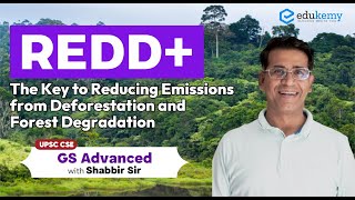 REDD Key to Reducing Emissions from Deforestation amp Forest Degradation  GS Advanced  Edukemy [upl. by Jo-Anne]