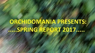 Orchidomania Presents Spring Report March 2017 [upl. by Ganley]