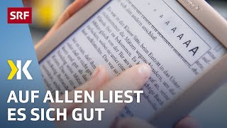 EReader im Test Auch das günstigste Modell überzeugt  2018  Kassensturz  SRF [upl. by Joana]