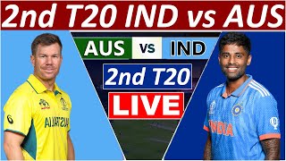 Live IND Vs AUS T20 Match  Live Cricket Score Only  IND vs AUS Live Score Commentary [upl. by Ardnuasal]