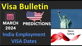 MARCH 2024 VISA BULLETIN PREDICTIONS uscis [upl. by Ajet448]