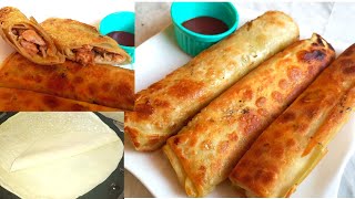 Chicken WrapCraps Quick And Easy Recipe [upl. by Lahsram]