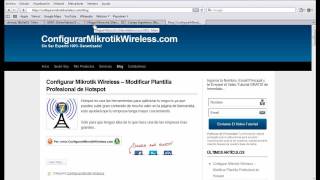 Configurar Mikrotik Wireless  Mikrotik y Nano Station Ubiquiti [upl. by Cynthia242]