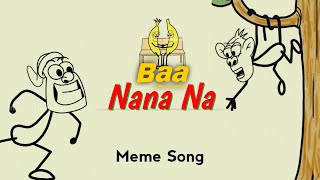 Ba Nana Na Song😂 Remix  4K Memes  Funny Animation Meme Song  Animation Remix  Music Zone [upl. by Milstone150]