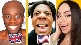 US vs UK Funniest Fails  Bunnymon REACTS [upl. by Tilla]