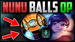 NUNU BALLS ARE BACK IN THE META  How to Play Nunu Jungle amp Carry Low Elo for Beginners Season 14 [upl. by Alhahs]