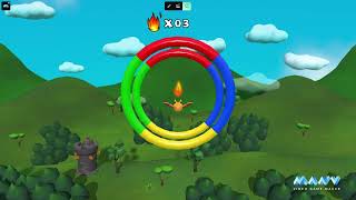 Colorflight Game  How Its Done  MANU Video Game Maker [upl. by Naro]