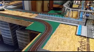 Ballasting Curved Track And Road Plate Updates  Lets Talk About Lego [upl. by Eterg]