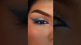 Amezing blue 💙 eyes makeuptutorial eyemekeup makeuptips trendingshorts [upl. by Akkin]