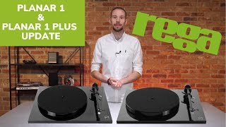 Rega Planar 1 amp Planar 1 Plus  UPDATED 2021 MODEL  New Belt amp Matt Finish [upl. by Cave]