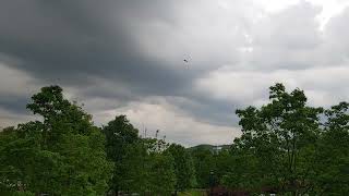 Nimbostratus clouds Time lapse [upl. by Ogdan]