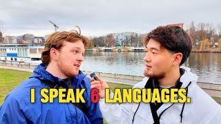 I met a polyglot who speaks 6 languages [upl. by Seema]