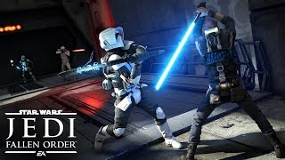 DOUBLEBLADED LIGHTSABER in STAR WARS JEDI FALLEN ORDER Walkthrough Gameplay Part 17 FULL GAME [upl. by Mozza311]