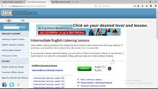 TalkEnglish  Teaching Listening Tutorial [upl. by Sonahpets72]