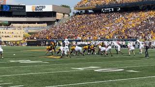 WVU football WVUPSU game action 2  Aug 31 2024 [upl. by Donni]