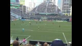 Seattle Sounders chant Come on Seattle [upl. by Aliam57]