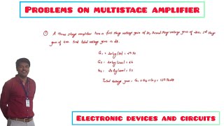 Multistage amplifier [upl. by Gresham]