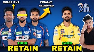 Gaikwad Retained in 14 Cr 🥹 Rahul Finally Release Mayank Yadav Release From IPL Auction Postponed [upl. by Gnof]