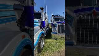 Bobbins Kenworth trucks on show Kenworth Klassic 2024 showtruck truckshow trucks [upl. by Mutua]