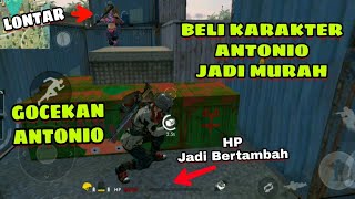 GOCEKAN ANTONIO CEPCILL MENGHINDARI SENJATA LONTAR  FREE FIRE BATTLEGROUND [upl. by Oscar313]