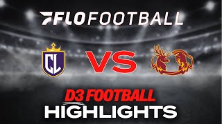 Highlights Cal Lutheran vs Claremont MS  2024 SCIAC [upl. by Gulick]