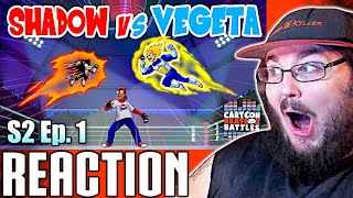 Shadow Vs Vegeta  Cartoon Beatbox Battles By verbalase REACTION [upl. by Otero]