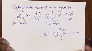 Gabriel phthalimide synthesis by Keshav sir [upl. by Aikel]