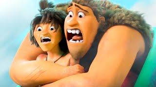 THE CROODS FAMILY TREE Clip  quotRoller Coasterquot 2021 [upl. by Kohler]