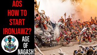 AGE OF SIGMAR  HOW TO START COLLECTING IRONJAWZ [upl. by Burger]