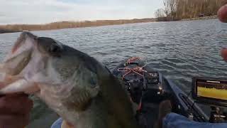 Kiser lake on a windy day talking about Indian Lake Benefit tournament [upl. by Ramso]