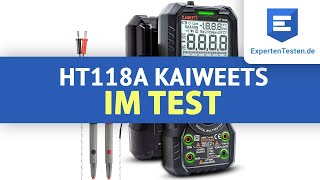 Digital Multimeter Review HT118A von KAIWEETS im Test 2021 [upl. by Krutz]