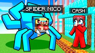 SPIDER NICO vs Most Secure House Minecraft [upl. by Nat959]