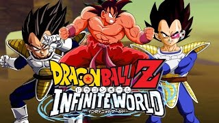 Dragon Ball Z Infinite World  Goku vs Vegeta Story Mode [upl. by Darum]