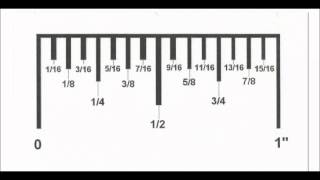 Reading a Tape Measure Easy as 1 2 3 [upl. by Puiia]