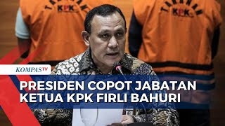 Firli Dicopot dari Jabatannya Jokowi Tunjuk Nawawi Pomolango sebagai Ketua KPK Sementara [upl. by Atig]