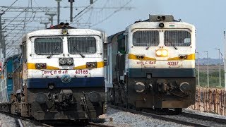 The White Diesel Beasts WDP4D  Indian Railways [upl. by Julian]