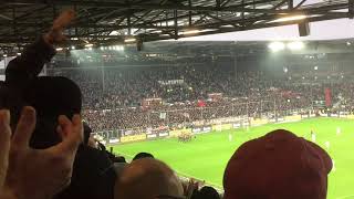 TOR  41 StPauli  Magdeburg  das 4 Tor live  aus der Gegengeraden [upl. by Ellesor585]