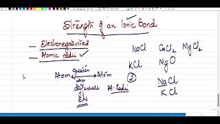 Whats the REAL Secret to Ionic Bond Strength [upl. by Lemrej]