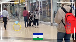 Proposing to strangers at the mall🤣🇱🇸 [upl. by Tichon978]