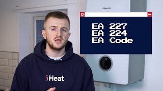 Worcester Bosch 227 224 amp EA on the 8000 Combi Boiler Common Error Codes [upl. by Gaspard]