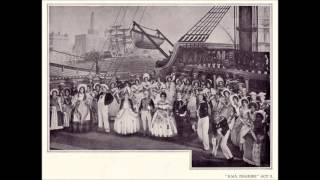 HMS Pinafore 1930 finale act 2 oh joy oh rapture unforseen [upl. by Eadwine]