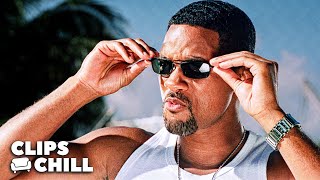 Gun Fights and Train Bites Scene  Bad Boys 2 2003 Will Smith Martin Lawrence [upl. by Ahsika]