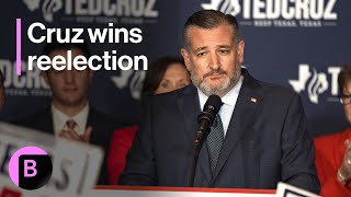 Senator Ted Cruz Is Reelected in Texas [upl. by Gemoets165]