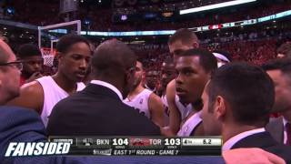 Nets deny Raptors in Game 7 final seconds [upl. by Rus980]